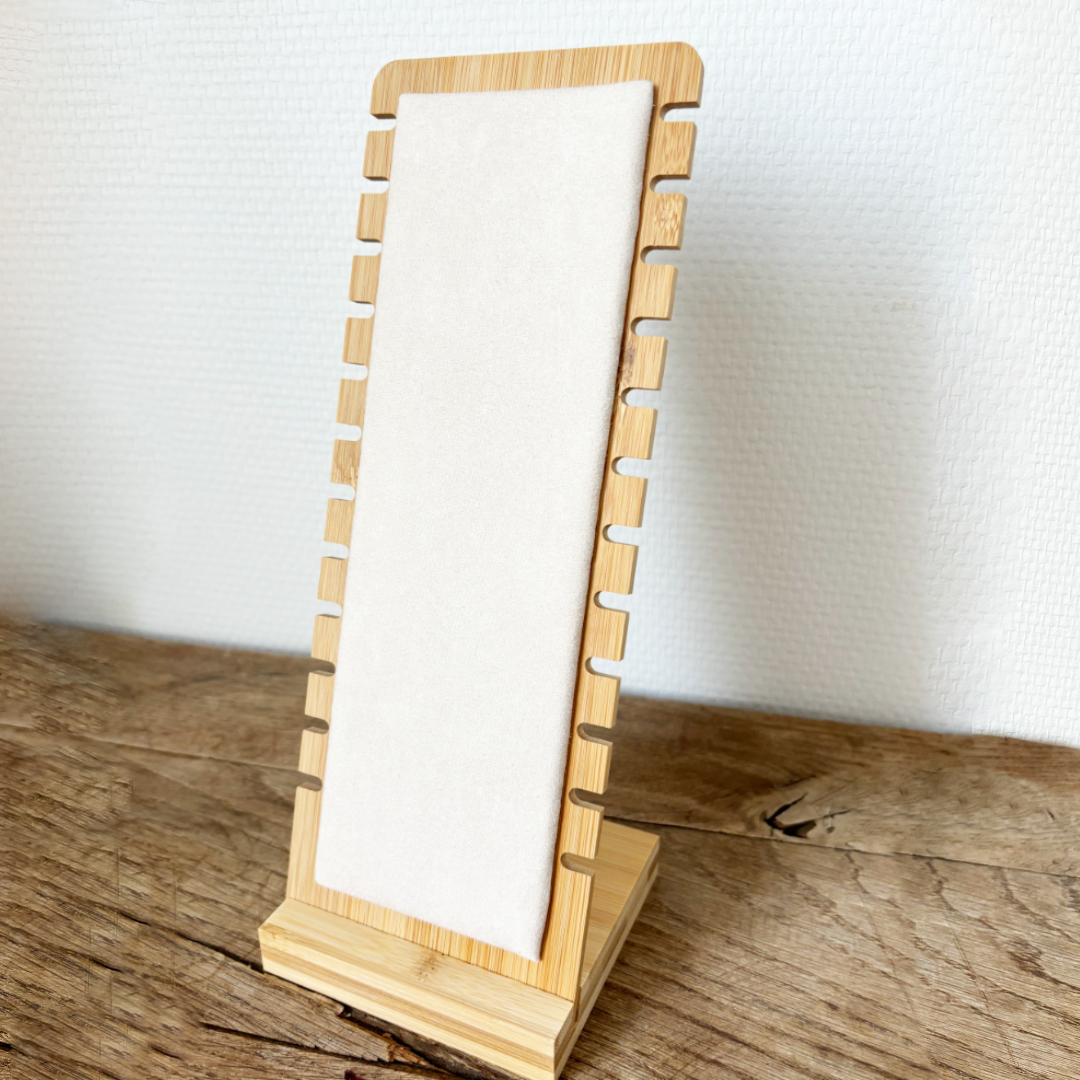 staande armbanden houder | armbanden en ketting organizer hout