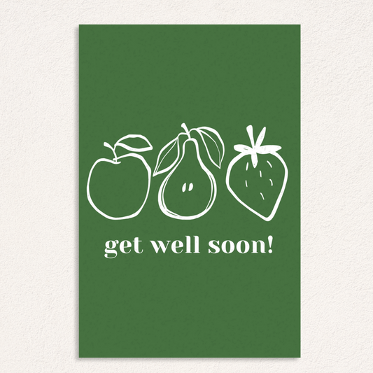 get well soon kaart beterschap