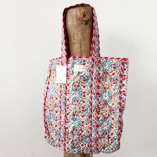 blooming reversible tas kleurrijk