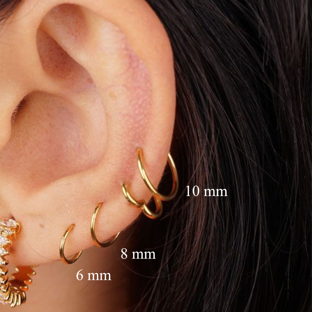 piercing ringetje 10 mm